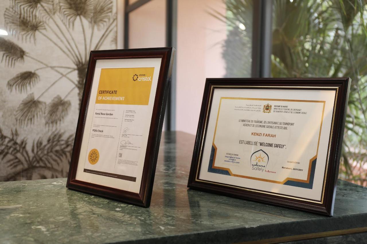 Kenzi Rose Garden Hotel Маракеш Екстериор снимка Certificates of the American Academy of Implant Dentistry